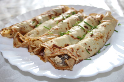 Palatschinken Pikant Rezept | Rezepte auf Kochecke.at