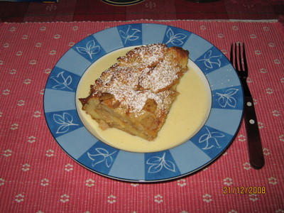 Scheiterhaufen & Vanillesauce Rezept | Rezepte auf Kochecke.at