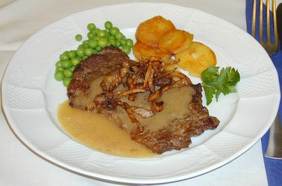 Zwiebelrostbraten Rezept | Rezepte auf Kochecke.at