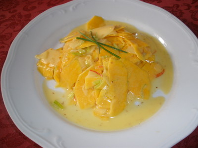 Kürbis - Apfel - Salat Rezept