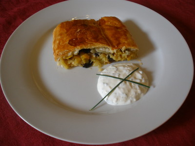 Zucchinistrudel Rezept