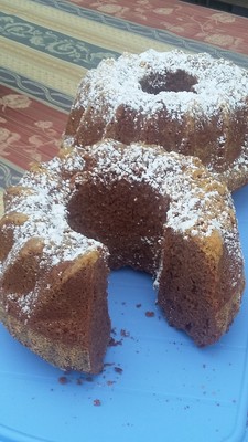 Rotweinölkuchen mit Kakao Rezept