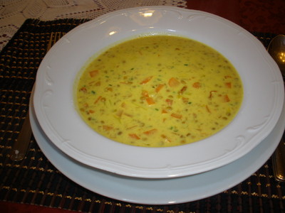 Indische Curry - Linsensuppe Rezept