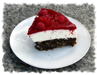 Himbeer-Mohntorte Rezept