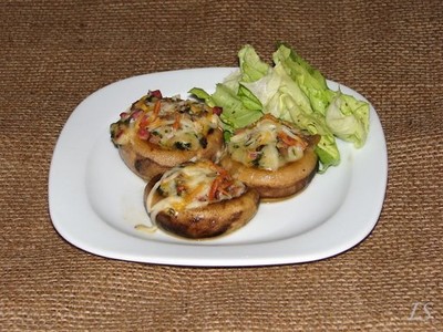 Gefüllte Champignon Rezept