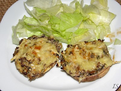 Gefüllte Champignons Rezept