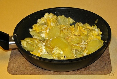 Kartoffelpfanne mit Ei Rezept