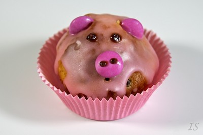 Schweinchen-Muffins Rezept