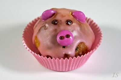 Rezept Schweinchen-Muffins Schweinchen-Muffins Rezept
