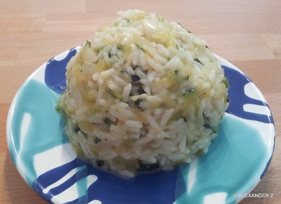 Zucchini - Reis Rezept