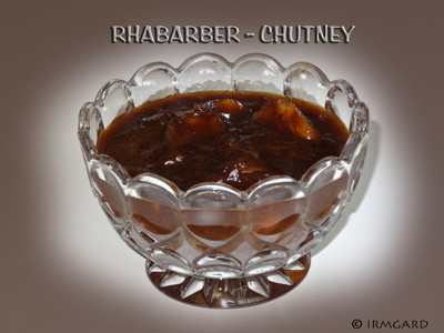 Rhabarber-Chutney Rezept