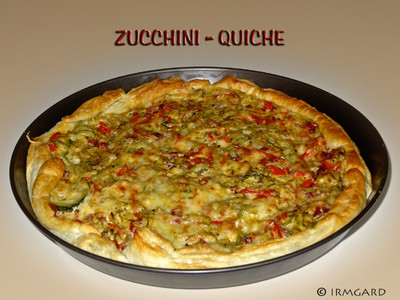 Zucchiniquiche Rezept