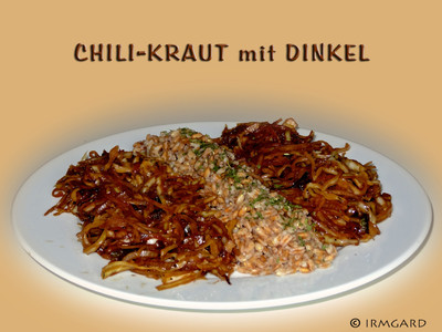 Chilikraut mit Dinkel Rezept