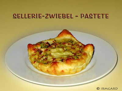 Sellerie-Zwiebel-Pastete Rezept