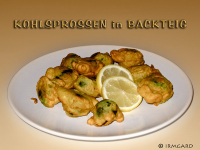 Kohlsprossen in Backteig Rezept