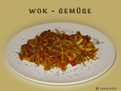 Wok-Gemüse Rezept