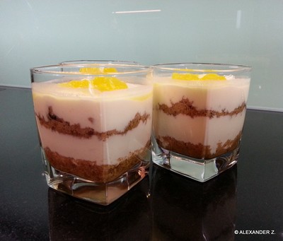 Orangen-Cookie-Creme Rezept