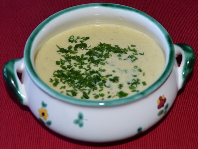 Käse-Dinkelsuppe Rezept