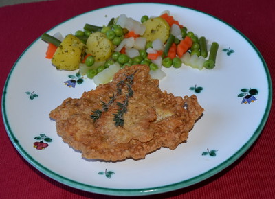 Schnitzerl im Sesammantel Rezept