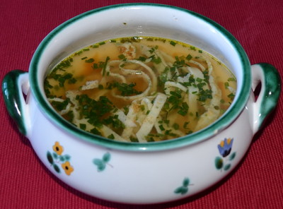 Kräuterfrittaten-Suppe Rezept