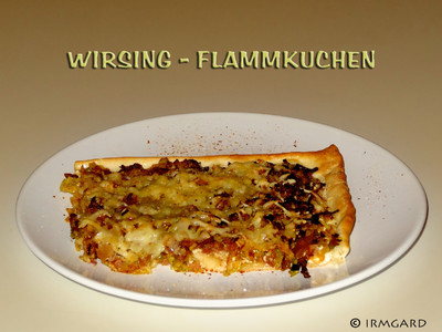 Wirsingflammkuchen Rezept