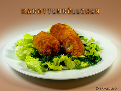 Karottenröllchen Rezept