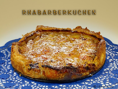 Rhabarberkuchen Rezept