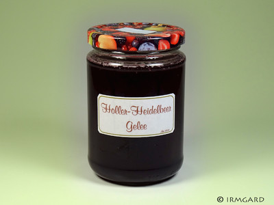 Holler-Heidelbeergelee Rezept