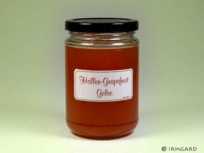 Hollerblüten-Grapefruit-Gelee Rezept