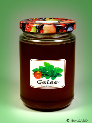 Apfel-Zitronenmelisse-Gelee Rezept