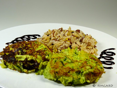 Zucchini-Kartoffel-Plätzchen Rezept