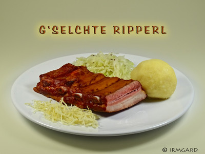 G&#039;selchte Ripperl Rezept