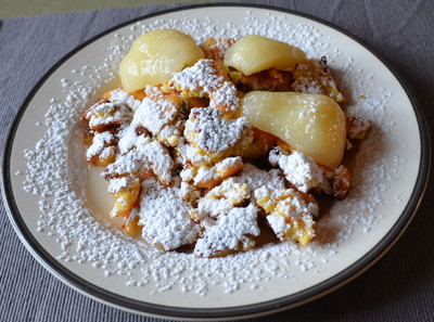 Topfen-Mandel-Schmarren Rezept