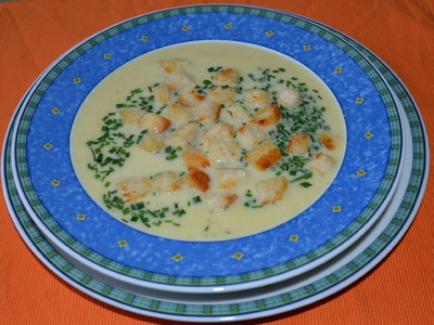 Innsbrucker Knoblauchsuppe Rezept