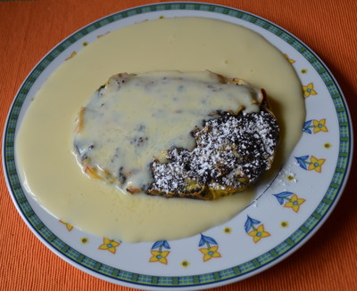 Überbackene Mohn-Topfen-Palatschinken Rezept