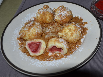 Erdbeerknödel Rezept