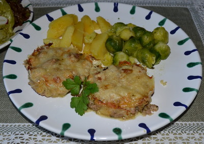 Faschiertes mit Käse überbacken Rezept