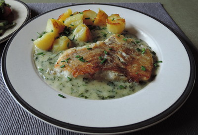 Fischfilet mit Kräutersauce Rezept