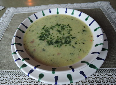 Feine Schinkencremesuppe Rezept