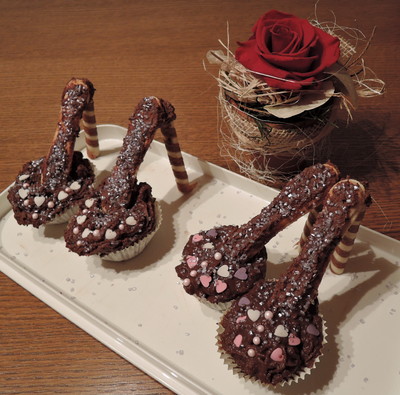 High-Heels-Muffins Rezept