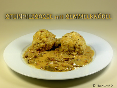 Steinpilzsosse Rezept