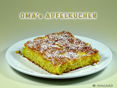 Oma&#039;s Apfelkuchen Rezept