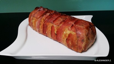 Schweinsfilet im pikanten Speck-Semmel-Mantel Rezept