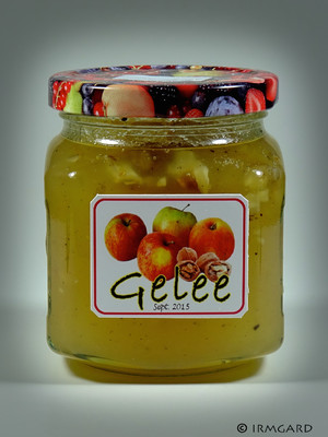 Rezept Apfel-Walnuss-Gelee Apfel-Walnuss-Gelee Rezept