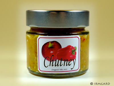 Paprika-Apfel-Chutney Rezept