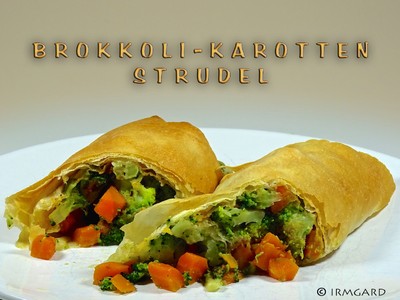 Brokkoli-Karotten-Strudel Rezept