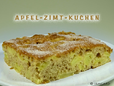 Apfel-Zimt-Kuchen Rezept