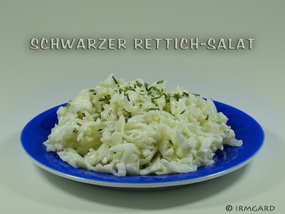 Schwarzer Rettichsalat Rezept