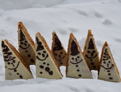 Schneemänner Rezept