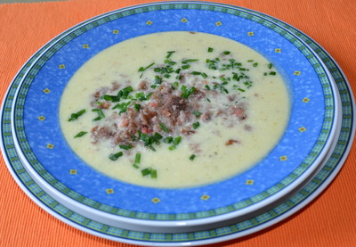 Rahmsuppe mit Heidensterz Rezept